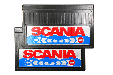 Брызговики светоотражающие задние SCANIA с рисунком Брызговики светоотражающие задние SCANIA с рисунком