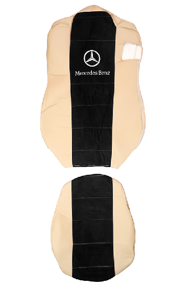 Чехлы эконом MERCEDES MP4 от 2013г MR42 бежевая кожа и черная антара 66291 Чехлы эконом MERCEDES MP4 от 2013г MR42 бежевая кожа и черная антара 66291