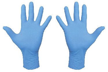 Перчатки нитриловые одноразовые неопудренные (100 пар) размер XL