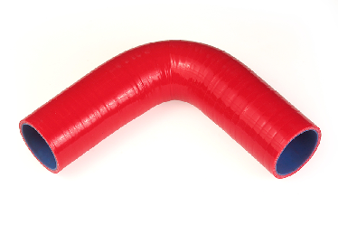 Патрубок радиатора (60*L200*200, угол 90) красный MVQ