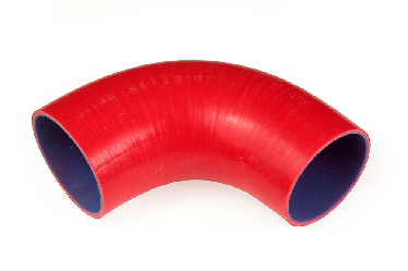 Патрубок радиатора (90*100*L150*150, угол 90) красный MVQ (10735915)