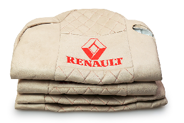 Чехол-сиденья стеганый (Alicante) RENAULT-Т Бежевый Чехол-сиденья стеганый (Alicante) RENAULT-Т Бежевый