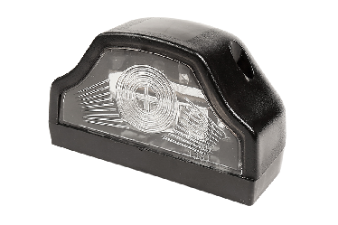 Фонарь габаритный светодиодный LED волна (черная) Фонарь габаритный светодиодный LED волна (черная)