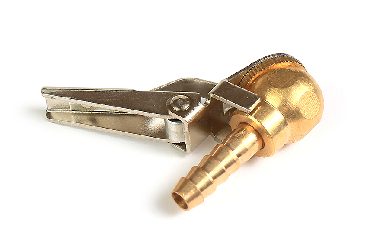 Наконечник шланга подкачки Клипса (Бронза) 8 мм