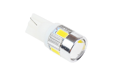 Лампа бесцокольная 6 SMD 12В Super White Lens Star Light Лампа бесцокольная 6 SMD 12В Super White Lens Star Light