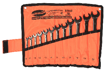 Набор комбинированных  ключей 12 штук (6-22 мм) 