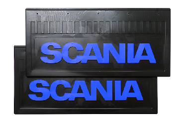 Брызговики задние SCANIA (LUX) 520*250 (с синей надписью) Брызговики задние SCANIA (LUX) 520*250 (с синей надписью)