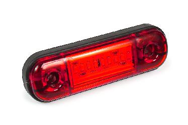 Габарит светодиодный 160 MINI 10 LED Ряд (Красный) 12V Габарит светодиодный 160 MINI 10 LED Ряд (Красный) 12V