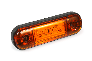 Габарит светодиодный 160 MINI 10 LED Ряд (Желтый) 12V
