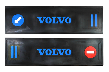 Брызговик длинномер VOLVO из 2-х частей 1200*350 черная резина (стрелка) LUX (Синяя надпись) Брызговик длинномер VOLVO из 2-х частей 1200*350 черная резина (стрелка) LUX (Синяя надпись)