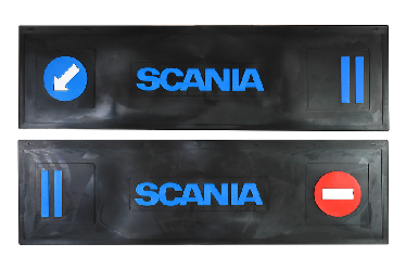 Брызговик длинномер из 2-х частей 1200*350 (черная резина) SCANIA (стрелка) LUX (Синяя надпись) Брызговик длинномер из 2-х частей 1200*350 (черная резина) SCANIA (стрелка) LUX (Синяя надпись)