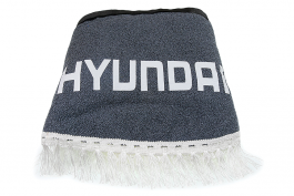 Ламбрекен лобового стекла и угол на грузовик Hyundai (Серый с белым) Ламбрекен лобового стекла и угол на грузовик Hyundai (Серый с белым)