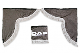Ламбрекен лобового стекла и угол DAF (польская ткань) Серый