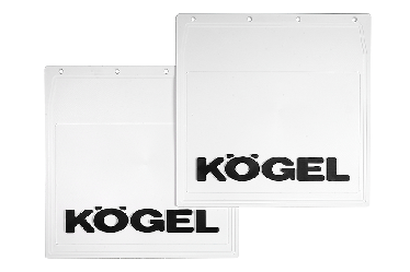 Брызговики задние (белая резина) KOGEL 400х400 Брызговики задние (белая резина) KOGEL 400х400