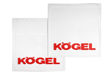 Брызговики задние (белая резина) KOGEL 400х400 Брызговики задние (белая резина) KOGEL 400х400