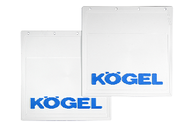 Брызговики задние (белая резина) KOGEL 400х400 Брызговики задние (белая резина) KOGEL 400х400