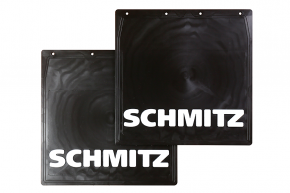 Брызговики (задние) SCHMITZ 400*400 белая надпись Брызговики (задние) SCHMITZ 400*400 белая надпись