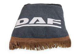 Ламбрекен лобового стекла и угол DAF (Серый с коричневым) Ламбрекен лобового стекла и угол DAF (Серый с коричневым)