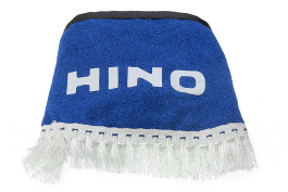 Ламбрекен лобового стекла и угол HINO (Синий с белым) Ламбрекен лобового стекла и угол HINO (Синий с белым)