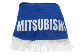 Ламбрекен лобового стекла и угол MITSUBISHI (Синий с белым) Ламбрекен лобового стекла и угол MITSUBISHI (Синий с белым)