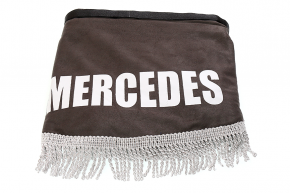 Ламбрекен лобового стекла   угол Mercedes (польская ткань) Серый