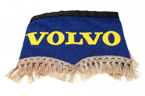 Ламбрекен лобового стекла и угол VOLVO материал (Синий с золотым) Ламбрекен лобового стекла и угол VOLVO материал (Синий с золотым)