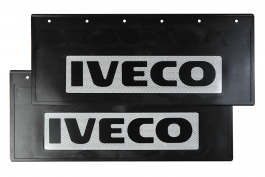 Брызговики светоотражающие задние (резина) IVECO комплект 670*270 Брызговики светоотражающие задние (резина) IVECO комплект 670*270