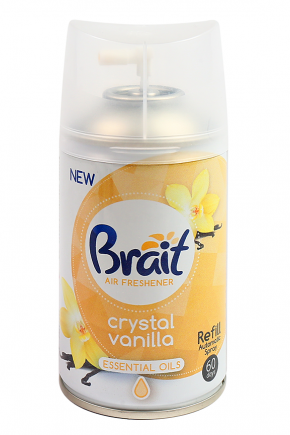 Ароматизатор BRAIT cristal vanilla (для диспенсера) 250мл Ваниль new