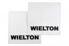 Брызговики прицепа 400*400 WIELTON (белая резина) черная надпись Брызговики прицепа 400*400 WIELTON (белая резина) черная надпись