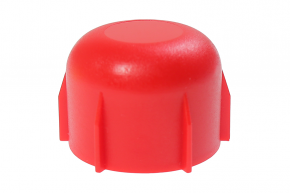 Колпачок на гайку (пластик) 22 мм  красный