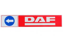 Наклейка светоотражающая DAF Наклейка светоотражающая DAF