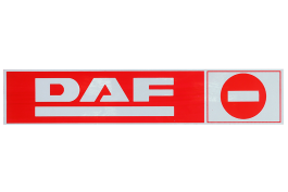 Наклейка светоотражающая DAF Наклейка светоотражающая DAF