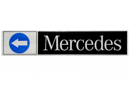 Наклейка светоотражающая MERCEDES Наклейка светоотражающая MERCEDES