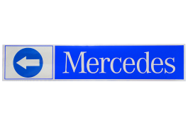 Наклейка светоотражающая MERCEDES Наклейка светоотражающая MERCEDES