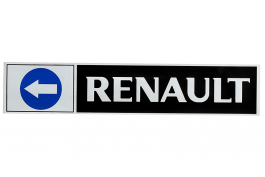 Наклейка светоотражающая RENAULT Наклейка светоотражающая RENAULT