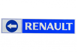 Наклейка светоотражающая RENAULT Наклейка светоотражающая RENAULT