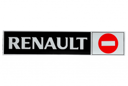 Наклейка светоотражающая RENAULT Наклейка светоотражающая RENAULT