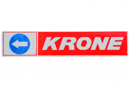 Наклейка светоотражающая KRONE Наклейка светоотражающая KRONE