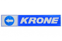 Наклейка светоотражающая KRONE Наклейка светоотражающая KRONE