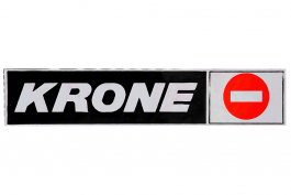 Наклейка светоотражающая KRONE Наклейка светоотражающая KRONE