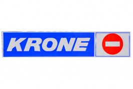 Наклейка светоотражающая KRONE Наклейка светоотражающая KRONE
