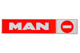 Наклейка светоотражающая MAN Наклейка светоотражающая MAN