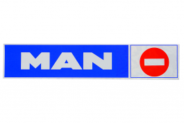 Наклейка светоотражающая MAN Наклейка светоотражающая MAN