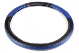 Оплетка руля ЕВРО 44-46см (Синяя)