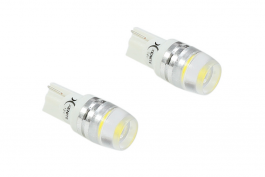 Лампа диодная безцокольная 12V T109L Xenite (T10/5W5) яркость 90Lm (2 шт.)