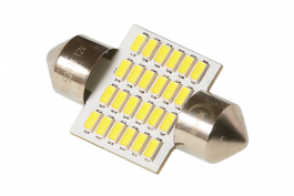 Лампа светодиодная 12В S2411 Xenite (T11/C5W 31 mm) (Яркость 180Lm) Лампа светодиодная 12В S2411 Xenite (T11/C5W 31 mm) (Яркость 180Lm)