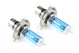 Лампа галогеновая Xenite H4 (P43t) Super white (2 шт.) Лампа галогеновая Xenite H4 (P43t) Super white (2 шт.)