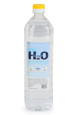 Вода дистиллированная 1л Н2О