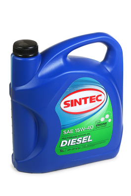 Масло моторное SINTEC 15W40 Diesel API CF-4/CF/SJ минеральное 5л.