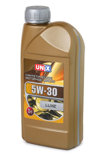 Масло моторное UNIX 5W30 SM/CF LUXE синтетическое 1л.